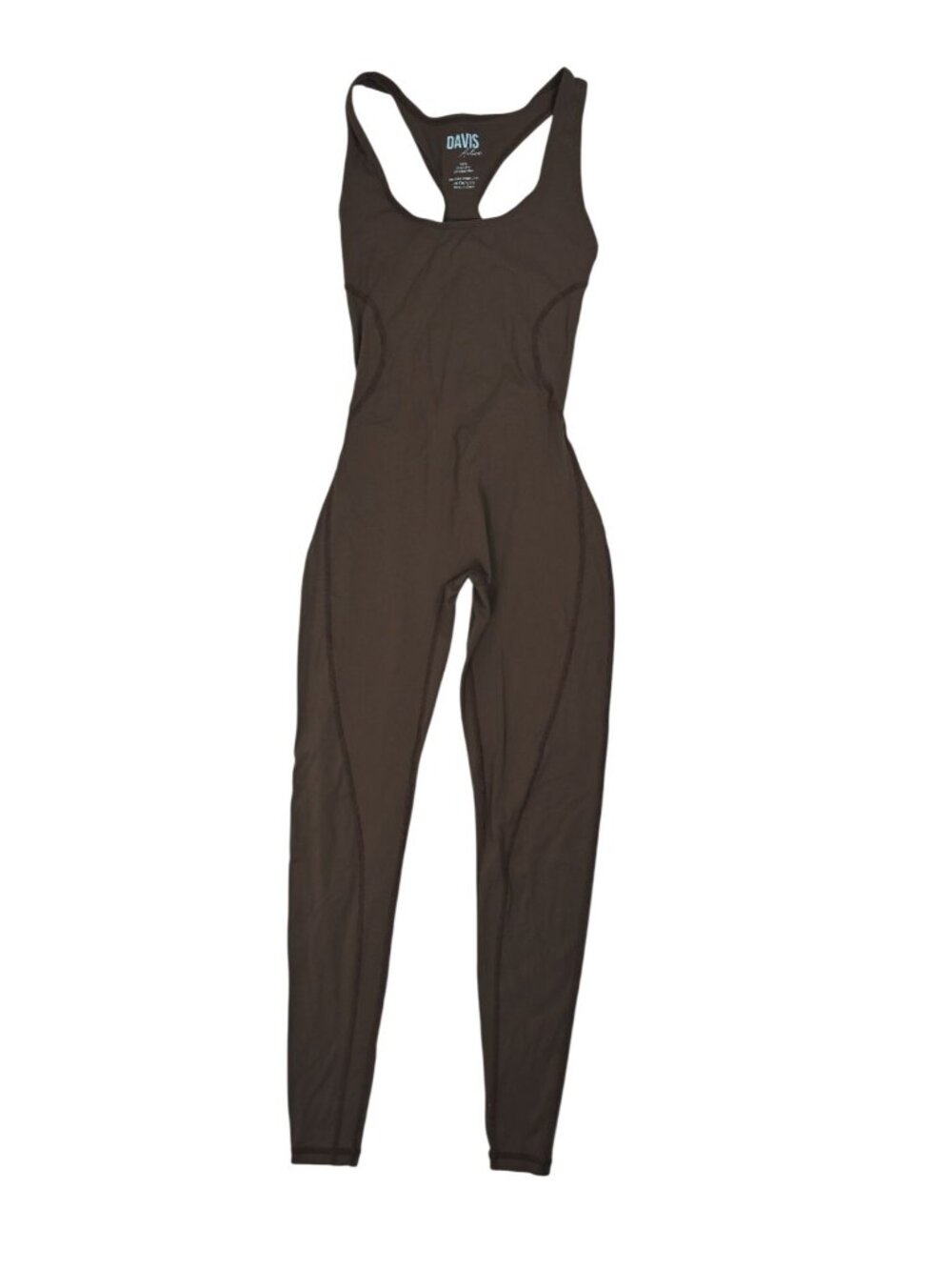 Davis Active Tank Jumpsuit in Brown